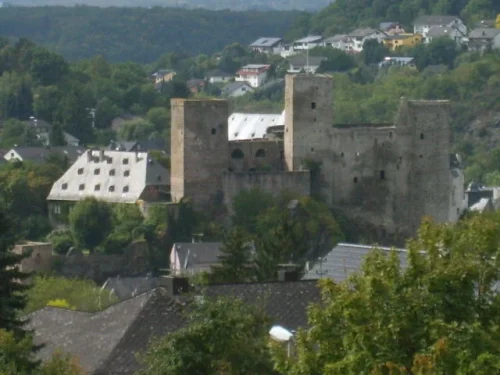 Blick vom Übungsturm