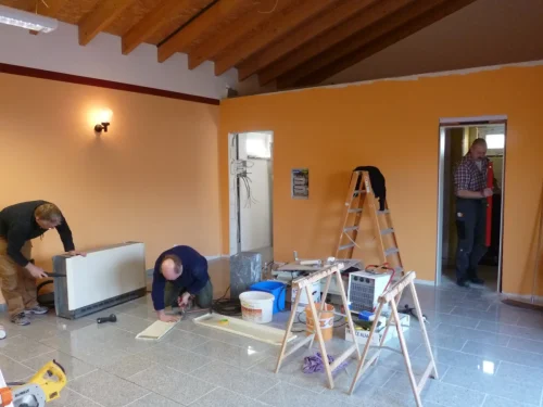 Vereinsheim: (2014) Heizkörper