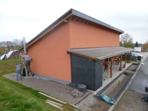 Vereinsheim: (2015) Holzofen