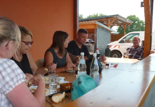 Vereinsheim: (2020) 1. Treffen nach Corona-Pause